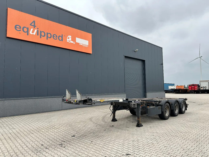 Broshuis 3UCC-39/45 FLN, 45FT High Cube multi, BPW, liftaxle, NL-chassis, 2x available - Semirremolque portacontenedore/ Intercambiable: foto 2 Broshuis 3UCC-39/45 FLN, 45FT High Cube multi, BPW, liftaxle, NL-chassis, 2x available - Semirremolque portacontenedore/ Intercambiable: foto 2