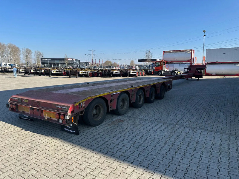 Broshuis 5ABSD-68/2, FIVE AXLE HYDRAULIC STEERED / 2x EXTENDABLE (27m) / SEMI LOW LOADER - Semirremolque góndola rebajadas: foto 5 Broshuis 5ABSD-68/2, FIVE AXLE HYDRAULIC STEERED / 2x EXTENDABLE (27m) / SEMI LOW LOADER - Semirremolque góndola rebajadas: foto 5