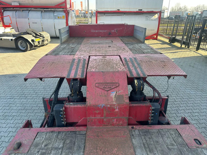 Semirremolque góndola rebajadas Broshuis 5ABSD-68/2, FIVE AXLE HYDRAULIC STEERED DOUBLE EXTENDABLE (27m) SEMI LOW LOADER: foto 16