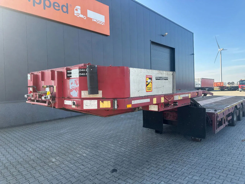 Semirremolque góndola rebajadas Broshuis 5ABSD-68/2, FIVE AXLE HYDRAULIC STEERED DOUBLE EXTENDABLE (27m) SEMI LOW LOADER: foto 8