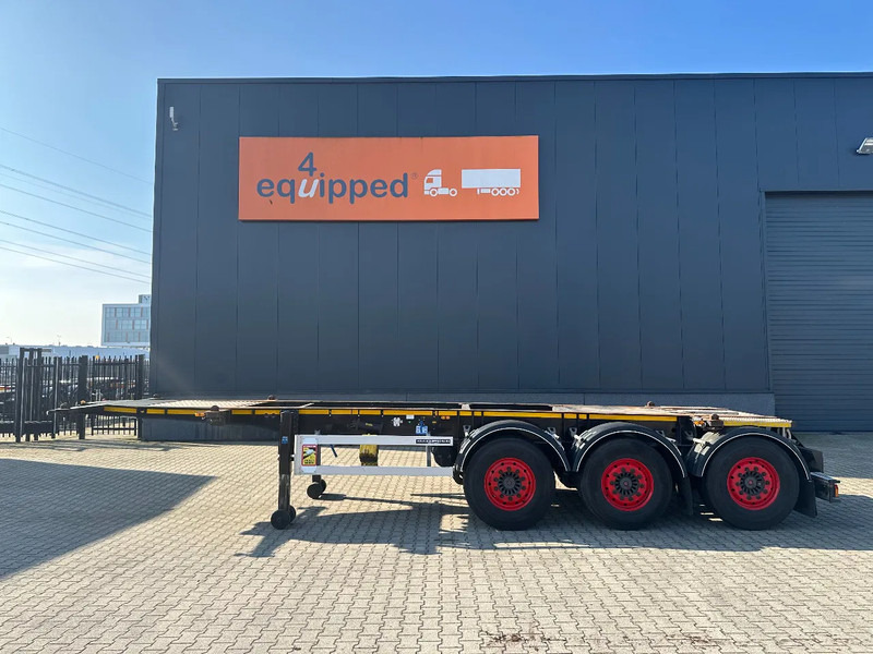Burg 20FT / 20FT SWAP ADR, 3.690kg, SAF INTRADISC, 2 liftassen, APK/ADR: 9/2025 - Semirremolque portacontenedore/ Intercambiable: foto 2 Burg 20FT / 20FT SWAP ADR, 3.690kg, SAF INTRADISC, 2 liftassen, APK/ADR: 9/2025 - Semirremolque portacontenedore/ Intercambiable: foto 2
