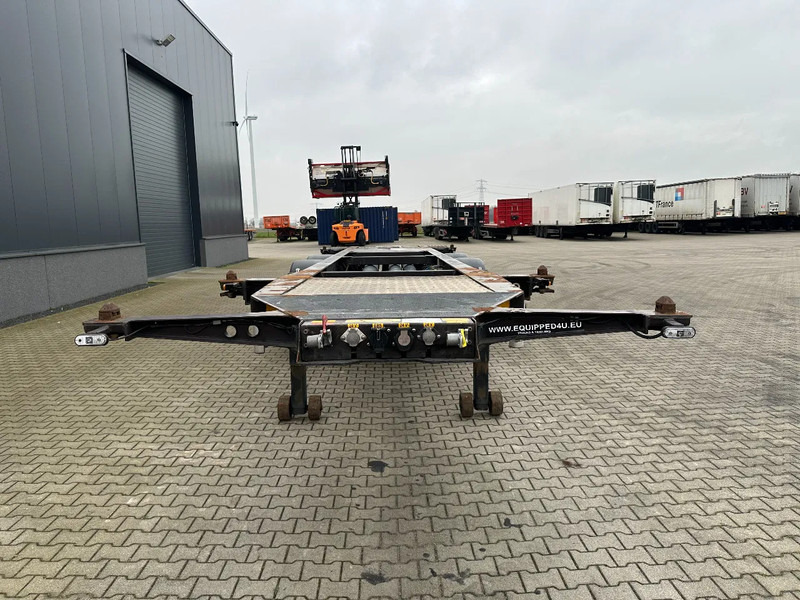 Burg 20FT ADR (EX/II, EX/III, FL, AT) Chassis, Empty weight : 3.690kg, SAF INTRADISC, 2x Liftaxle, NL-chassis - Semirremolque portacontenedore/ Intercambiable: foto 5 Burg 20FT ADR (EX/II, EX/III, FL, AT) Chassis, Empty weight : 3.690kg, SAF INTRADISC, 2x Liftaxle, NL-chassis - Semirremolque portacontenedore/ Intercambiable: foto 5