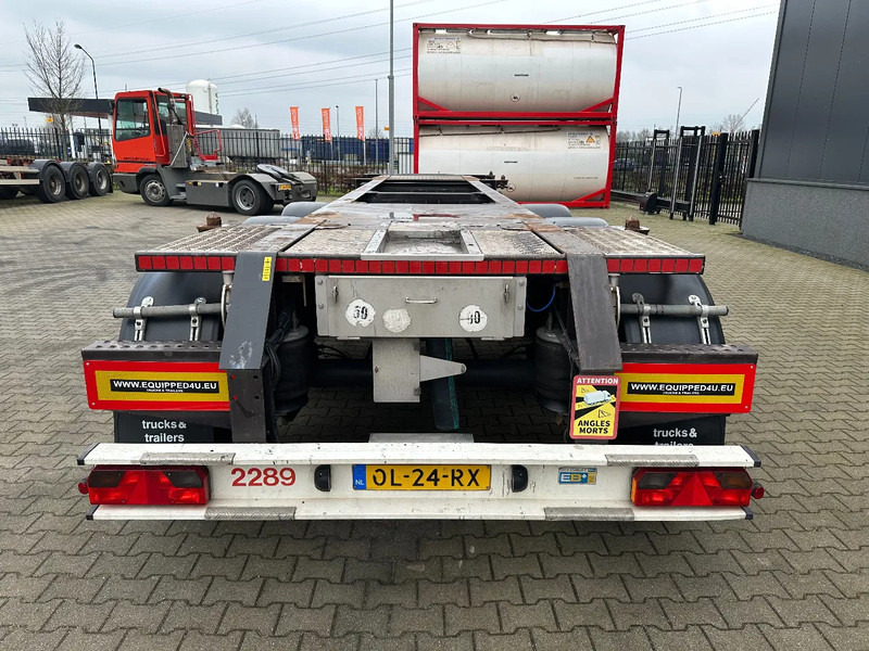 Burg 20FT ADR (EX/II, EX/III, FL, AT) Chassis, Empty weight : 3.690kg, SAF INTRADISC, 2x Liftaxle, NL-chassis - Semirremolque portacontenedore/ Intercambiable: foto 4 Burg 20FT ADR (EX/II, EX/III, FL, AT) Chassis, Empty weight : 3.690kg, SAF INTRADISC, 2x Liftaxle, NL-chassis - Semirremolque portacontenedore/ Intercambiable: foto 4