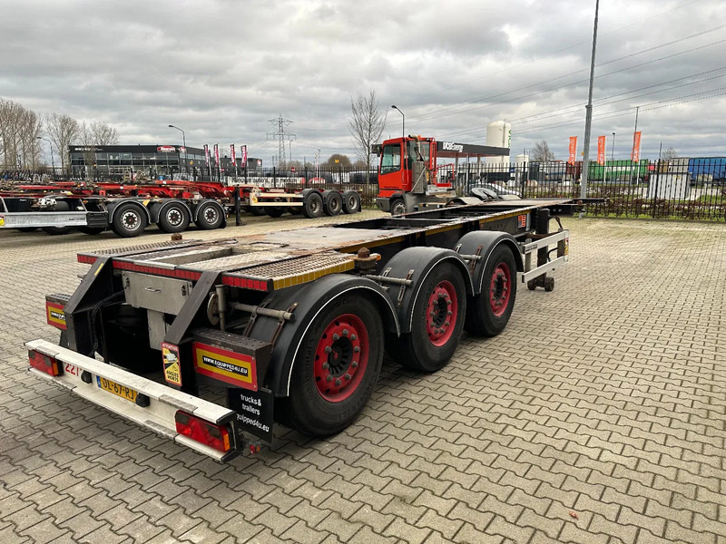 Burg 20FT ADR (EX/II, EX/III, FL, AT) Chassis, Empty weight : 3.690kg, SAF INTRADISC, 2x Liftaxle, NL-chassis - Semirremolque portacontenedore/ Intercambiable: foto 3 Burg 20FT ADR (EX/II, EX/III, FL, AT) Chassis, Empty weight : 3.690kg, SAF INTRADISC, 2x Liftaxle, NL-chassis - Semirremolque portacontenedore/ Intercambiable: foto 3