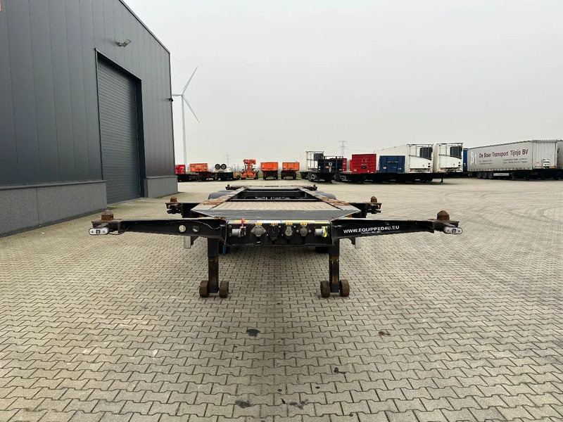 Burg 20FT ADR (EX/II, EX/III, FL, AT) Chassis, Leergewicht : 3.690kg, SAF INTRADISC, 2x Liftachse, NL-Chassis, APK/ADR: 04-2025 - Semirremolque portacontenedore/ Intercambiable: foto 5 Burg 20FT ADR (EX/II, EX/III, FL, AT) Chassis, Leergewicht : 3.690kg, SAF INTRADISC, 2x Liftachse, NL-Chassis, APK/ADR: 04-2025 - Semirremolque portacontenedore/ Intercambiable: foto 5