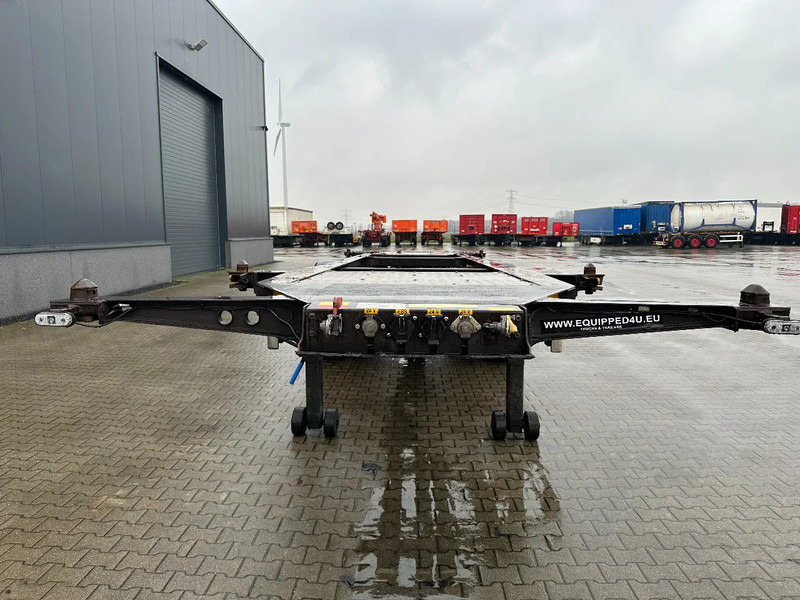 Burg 20FT ADR (EX/II, EX/III, FL, AT), Leergewicht: 3.690kg, SAF INTRADISC, 2x Liftachse, ALCOA, NL-Chassis, APK/ADR: 02-2026 - Semirremolque portacontenedore/ Intercambiable: foto 5 Burg 20FT ADR (EX/II, EX/III, FL, AT), Leergewicht: 3.690kg, SAF INTRADISC, 2x Liftachse, ALCOA, NL-Chassis, APK/ADR: 02-2026 - Semirremolque portacontenedore/ Intercambiable: foto 5