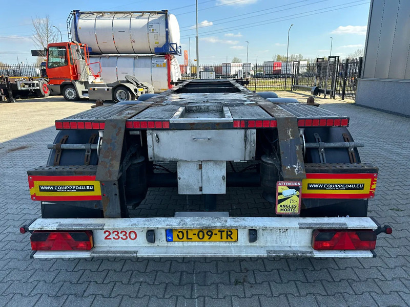 Burg 20FT ADR (EX/II, EX/III, FL, AT), Leergewicht: 3.690kg, SAF INTRADISC, 2x liftaxle, ALCOA, NL-Chassis, APK/ADR: 08-2025 - Semirremolque portacontenedore/ Intercambiable: foto 4 Burg 20FT ADR (EX/II, EX/III, FL, AT), Leergewicht: 3.690kg, SAF INTRADISC, 2x liftaxle, ALCOA, NL-Chassis, APK/ADR: 08-2025 - Semirremolque portacontenedore/ Intercambiable: foto 4
