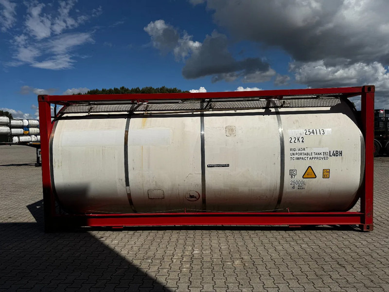 CIMC 20FT ISO, 25.050L / 1-COMP / 3 BAFFELS / T12 / 22K2 / 4 manholes / ADR valid until 11/2026 - Contenedor cisterna: foto 3 CIMC 20FT ISO, 25.050L / 1-COMP / 3 BAFFELS / T12 / 22K2 / 4 manholes / ADR valid until 11/2026 - Contenedor cisterna: foto 3