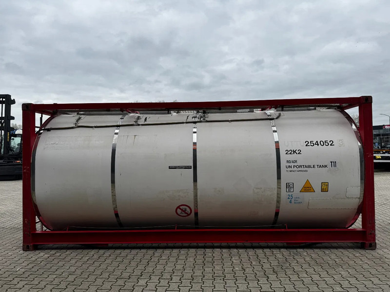 CIMC 20FT ISO, 25.080L / 1-COMP / 3 BAFFELS / T12 / 4 manholes / ADR valid until 02/2027 - Tanque de almacenamiento: foto 3 CIMC 20FT ISO, 25.080L / 1-COMP / 3 BAFFELS / T12 / 4 manholes / ADR valid until 02/2027 - Tanque de almacenamiento: foto 3