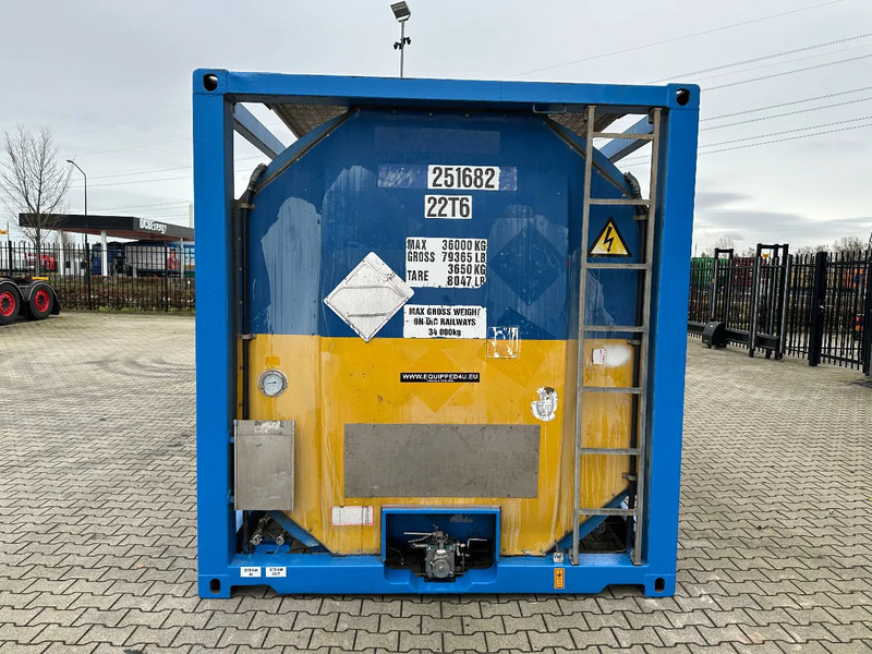 Consani 25.100L / 1-COMP, 20FT ISO, UN PORTABLE T11, 2,5Y-inspection till: 02-2028 - Tanque de almacenamiento: foto 5 Consani 25.100L / 1-COMP, 20FT ISO, UN PORTABLE T11, 2,5Y-inspection till: 02-2028 - Tanque de almacenamiento: foto 5