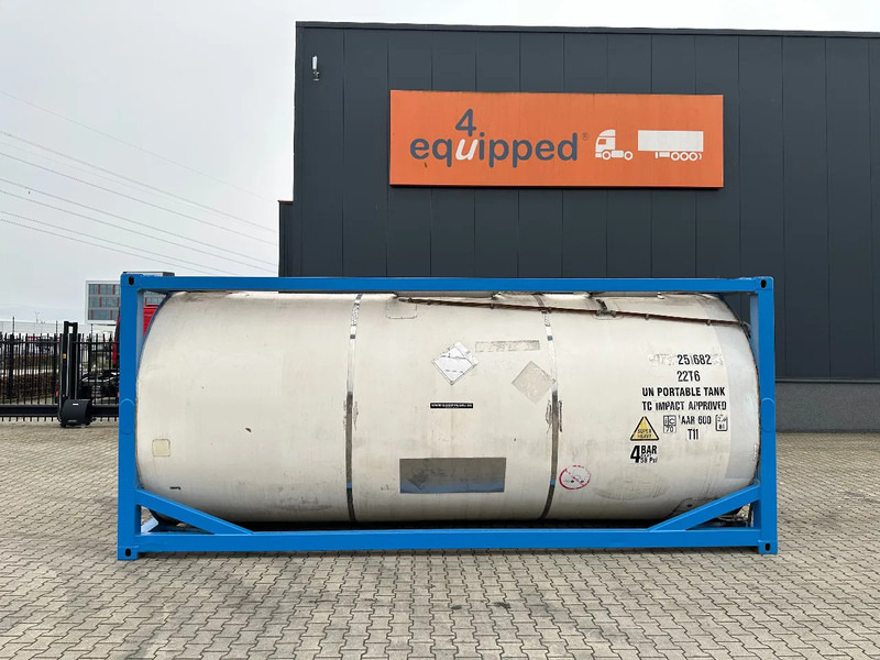 Consani 25.100L / 1-COMP, 20FT ISO, UN PORTABLE T11, 2,5Y-inspection till: 02-2028 - Tanque de almacenamiento: foto 3 Consani 25.100L / 1-COMP, 20FT ISO, UN PORTABLE T11, 2,5Y-inspection till: 02-2028 - Tanque de almacenamiento: foto 3