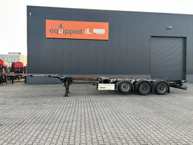 D-Tec FLEXITRAILER / 45FT HC MULTI / BPW + drumbrakes / liftaxle / NL / APK 11-2026 - Semirremolque portacontenedore/ Intercambiable: foto 3 D-Tec FLEXITRAILER / 45FT HC MULTI / BPW + drumbrakes / liftaxle / NL / APK 11-2026 - Semirremolque portacontenedore/ Intercambiable: foto 3