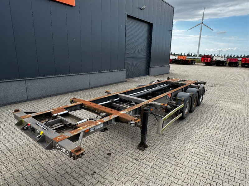 DESOT nice 20FT/30FT ADR-Chassis for SMALL PRICE, liftaxle, 5 twistlocks arms - Semirremolque portacontenedore/ Intercambiable: foto 4 DESOT nice 20FT/30FT ADR-Chassis for SMALL PRICE, liftaxle, 5 twistlocks arms - Semirremolque portacontenedore/ Intercambiable: foto 4