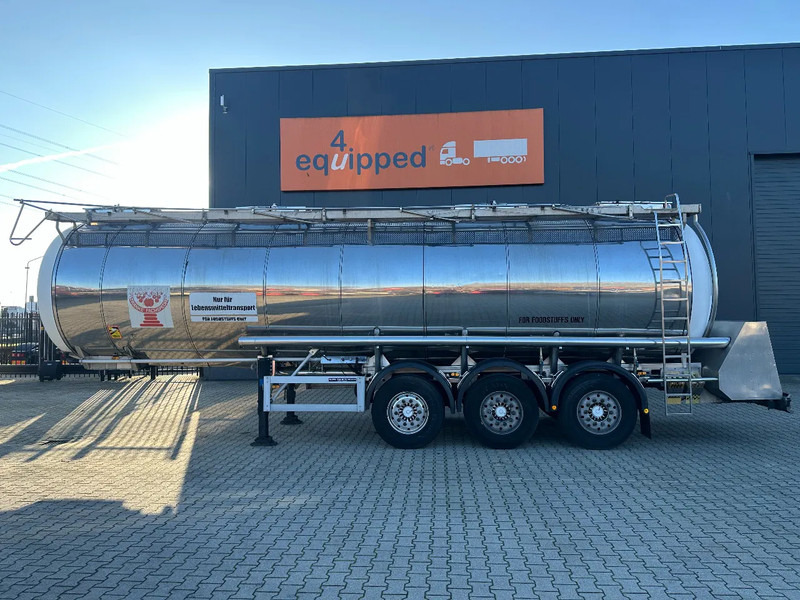 Feldbinder FOOD / LEVENSMIDDELEN/ LEBENSMITTEL / 33.500L / 3-COMP / PUMP / NL-trailer / APK: 05-2026 - Semirremolque cisterna: foto 2 Feldbinder FOOD / LEVENSMIDDELEN/ LEBENSMITTEL / 33.500L / 3-COMP / PUMP / NL-trailer / APK: 05-2026 - Semirremolque cisterna: foto 2