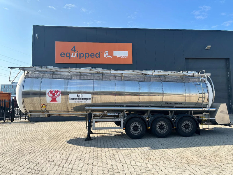 Feldbinder FOOD / LEVENSMIDDELEN / LEBENSMITTEL / 33.500L / 3-COMP / PUMP / NL-trailer / APK: 05-2026 - Semirremolque cisterna: foto 2 Feldbinder FOOD / LEVENSMIDDELEN / LEBENSMITTEL / 33.500L / 3-COMP / PUMP / NL-trailer / APK: 05-2026 - Semirremolque cisterna: foto 2
