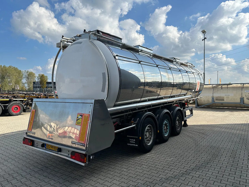 Feldbinder LEBENSMITTEL / LEVENSMIDDELEN FOOD / 33.500L / 3-COMP / PUMPE / NL-trailer / APK: 09-2026 - Semirremolque cisterna: foto 3 Feldbinder LEBENSMITTEL / LEVENSMIDDELEN FOOD / 33.500L / 3-COMP / PUMPE / NL-trailer / APK: 09-2026 - Semirremolque cisterna: foto 3