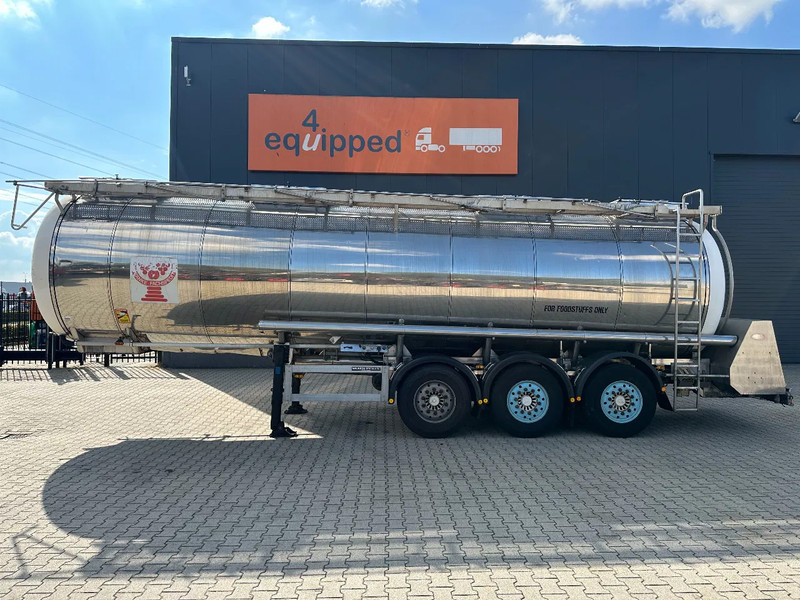 Feldbinder LEBENSMITTEL / LEVENSMIDDELEN FOOD / 33.500L / 3-COMP / PUMPE / NL-trailer / APK: 09-2026 - Semirremolque cisterna: foto 2 Feldbinder LEBENSMITTEL / LEVENSMIDDELEN FOOD / 33.500L / 3-COMP / PUMPE / NL-trailer / APK: 09-2026 - Semirremolque cisterna: foto 2