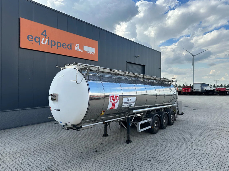 Feldbinder LEVENSMIDDELEN / FOOD / LEBENSMITTEL / 33.500L / 3-COMP / POMP / NL-trailer / APK: 03-2026 - Semirremolque cisterna: foto 1 Feldbinder LEVENSMIDDELEN / FOOD / LEBENSMITTEL / 33.500L / 3-COMP / POMP / NL-trailer / APK: 03-2026 - Semirremolque cisterna: foto 1