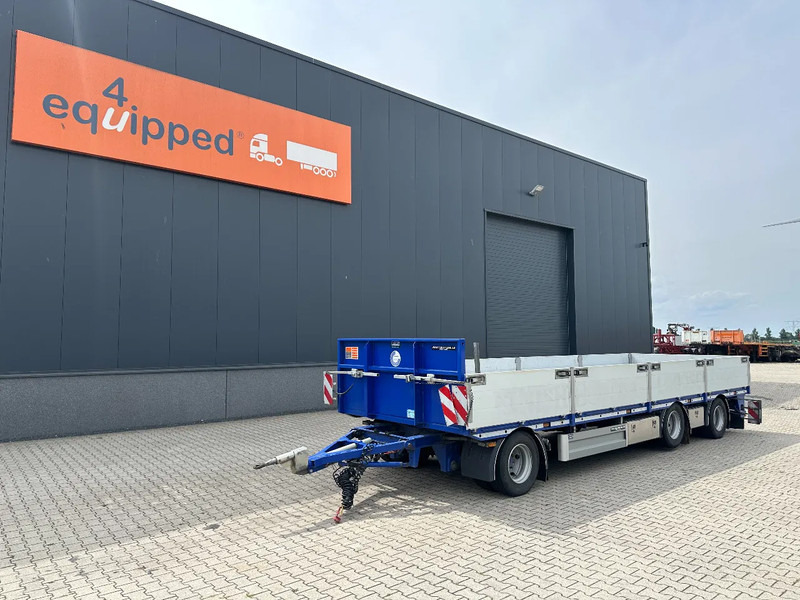 Floor zeer mooie AXD.330 3-assige aanhanger met alu zijborden, rongpotten, liftas, geschoopeerd, NL-aanhanger, APK: 09/2025 - Remolque plataforma/ Caja abierta: foto 1 Floor zeer mooie AXD.330 3-assige aanhanger met alu zijborden, rongpotten, liftas, geschoopeerd, NL-aanhanger, APK: 09/2025 - Remolque plataforma/ Caja abierta: foto 1