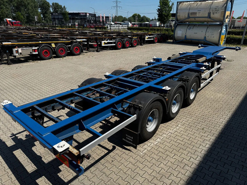 Groenewegen 40FT HC-chassis, BPW+Drum, liftaxle, NL-Chassis - Semirremolque portacontenedore/ Intercambiable: foto 3 Groenewegen 40FT HC-chassis, BPW+Drum, liftaxle, NL-Chassis - Semirremolque portacontenedore/ Intercambiable: foto 3