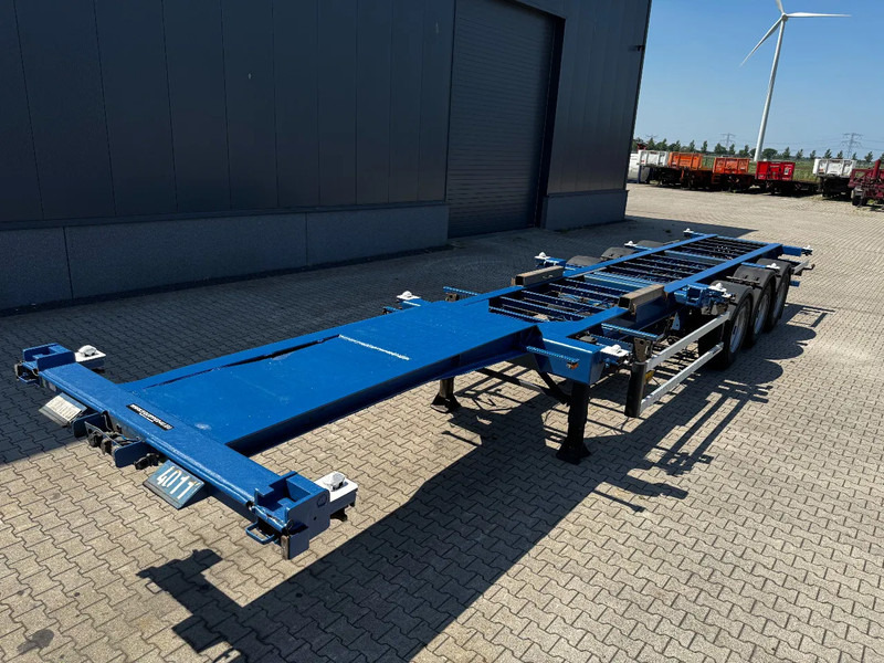 Semirremolque portacontenedore/ Intercambiable Groenewegen 40FT HC-chassis, BPW+Drum, liftaxle, NL-Chassis: foto 6