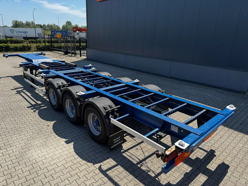 Semirremolque portacontenedore/ Intercambiable Groenewegen 40FT HC-chassis, BPW+Drum, liftaxle, NL-Chassis: foto 7