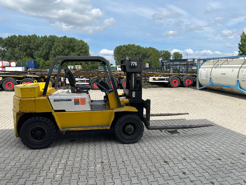 Jungheinrich YALE DFG 75 FORKLIFT, 8000KG, height: 225cm, triplex, 6 cil. diesel, 8.262hrs - Carretilla elevadora diésel: foto 5 Jungheinrich YALE DFG 75 FORKLIFT, 8000KG, height: 225cm, triplex, 6 cil. diesel, 8.262hrs - Carretilla elevadora diésel: foto 5