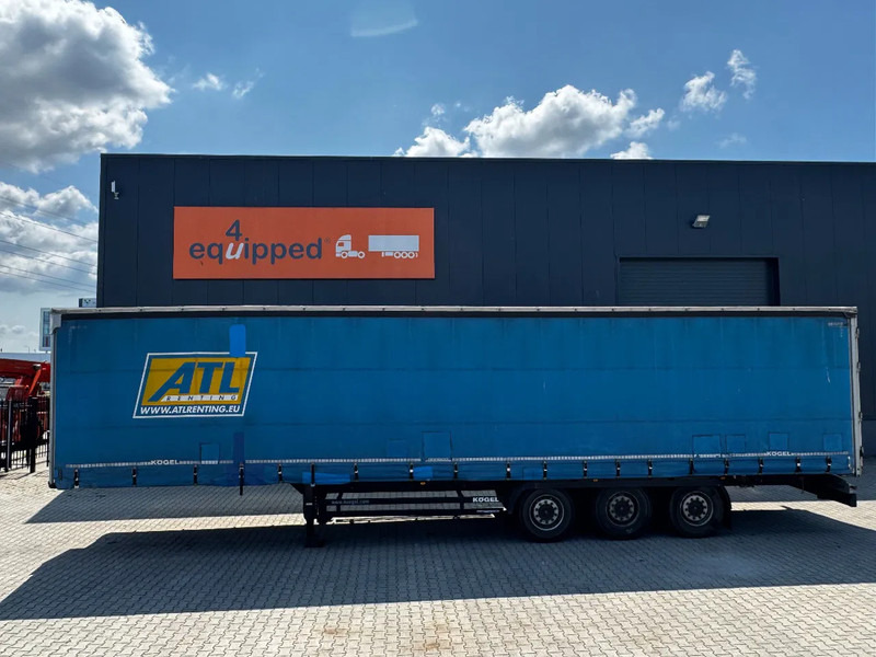 Kögel SAF INTRADISC, internal height: 2.80m, NL-Trailer, 2x available - Semirremolque lona: foto 2 Kögel SAF INTRADISC, internal height: 2.80m, NL-Trailer, 2x available - Semirremolque lona: foto 2