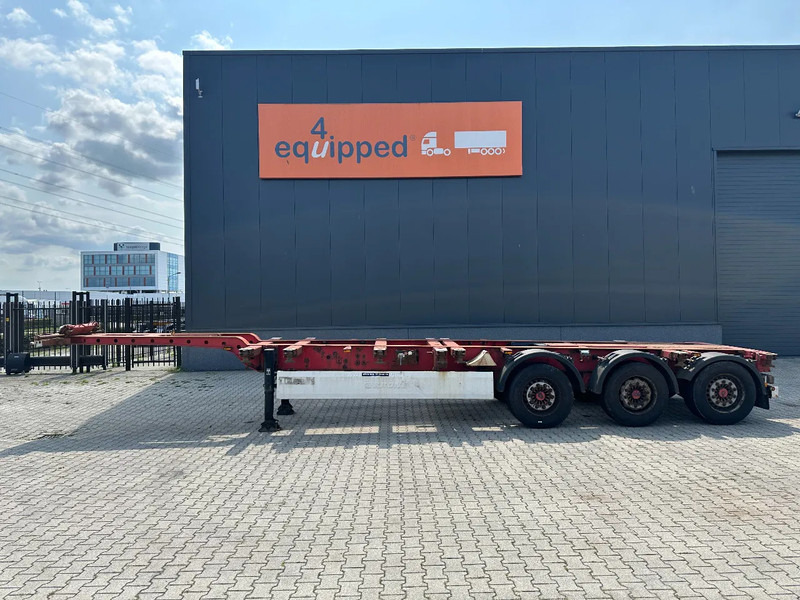 Krone 45FT HC, SAF + disc, extendable front+ rear+ bumper, NL-chassis - Semirremolque portacontenedore/ Intercambiable: foto 4 Krone 45FT HC, SAF + disc, extendable front+ rear+ bumper, NL-chassis - Semirremolque portacontenedore/ Intercambiable: foto 4