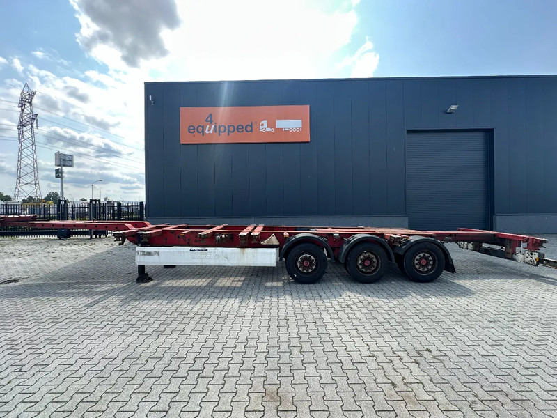 Krone 45FT HC, SAF + disc, extendable front+ rear+ bumper, NL-chassis - Semirremolque portacontenedore/ Intercambiable: foto 3 Krone 45FT HC, SAF + disc, extendable front+ rear+ bumper, NL-chassis - Semirremolque portacontenedore/ Intercambiable: foto 3