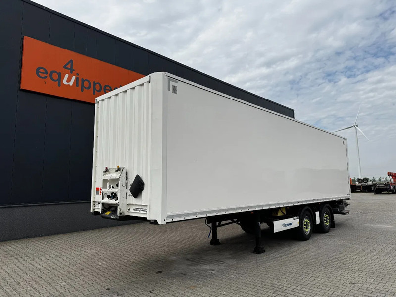 Krone TOP, 2 assige CITY box, laadklep, Tridec, liftas, APK/LPK: 02/2026, XL opbouw - Semirremolque caja cerrada: foto 1 Krone TOP, 2 assige CITY box, laadklep, Tridec, liftas, APK/LPK: 02/2026, XL opbouw - Semirremolque caja cerrada: foto 1