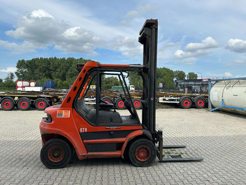 Linde H80D-03 FORKLIFT, 8000KG, duplex, 6 cil. Deutz diesel, 12.200hrs, - Carretilla elevadora diésel: foto 5 Linde H80D-03 FORKLIFT, 8000KG, duplex, 6 cil. Deutz diesel, 12.200hrs, - Carretilla elevadora diésel: foto 5