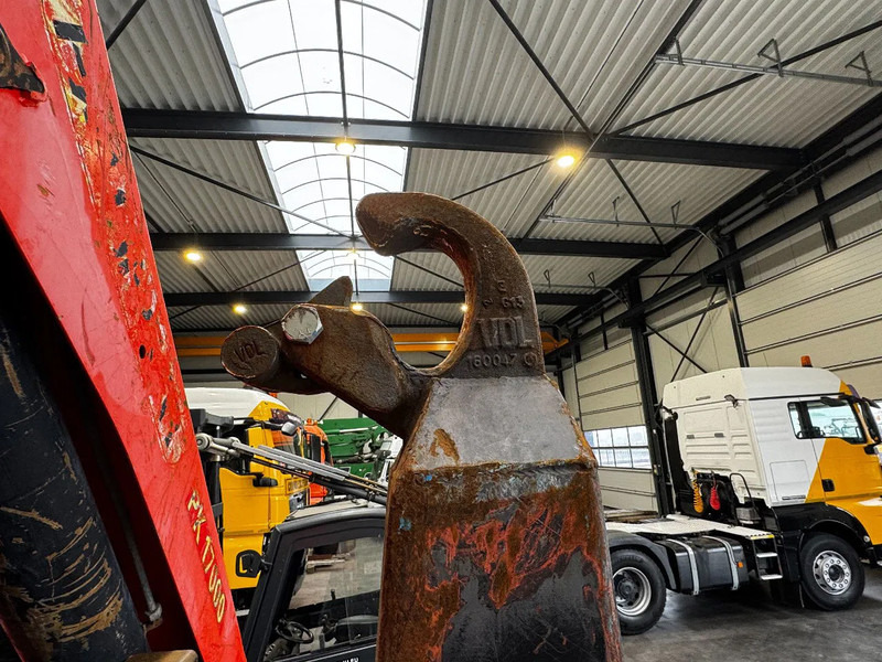 Camión multibasculante, Camión grúa MAN FE 410A, 6x4, EURO 2, Palfinger PK17000 Crane + VDL HOOK, full spring, manual gearbox, MOT 9/2025: foto 18