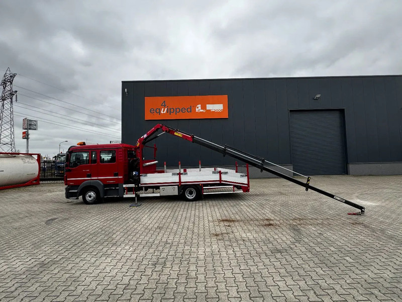 MAN TGL 8.180 crew cab (DOKA), HMF535 K3 crane, 283 running hours only, 211.164 KM, ramps, EURO-6, TOP,-condition - Camión grúa: foto 2 MAN TGL 8.180 crew cab (DOKA), HMF535 K3 crane, 283 running hours only, 211.164 KM, ramps, EURO-6, TOP,-condition - Camión grúa: foto 2