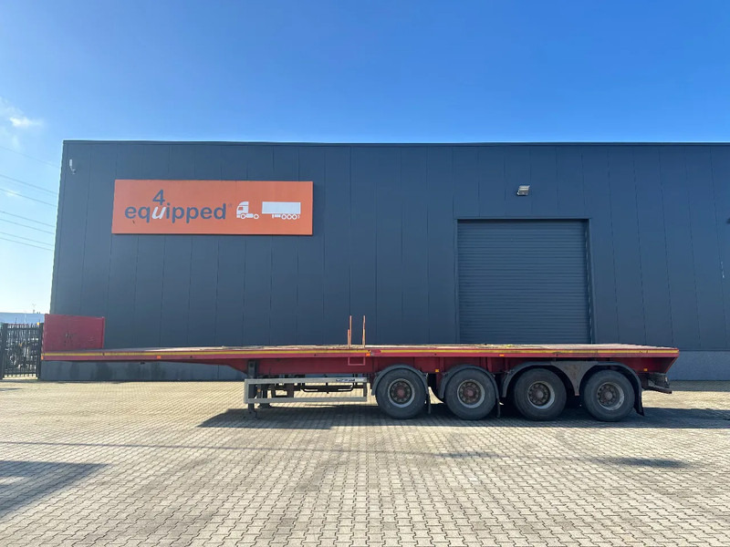 MOL 62 tons Ballast trailer, 4 axles, 2 steering axles, Belgium- trailer, 70% tyres - Semirremolque plataforma/ Caja abierta: foto 3 MOL 62 tons Ballast trailer, 4 axles, 2 steering axles, Belgium- trailer, 70% tyres - Semirremolque plataforma/ Caja abierta: foto 3