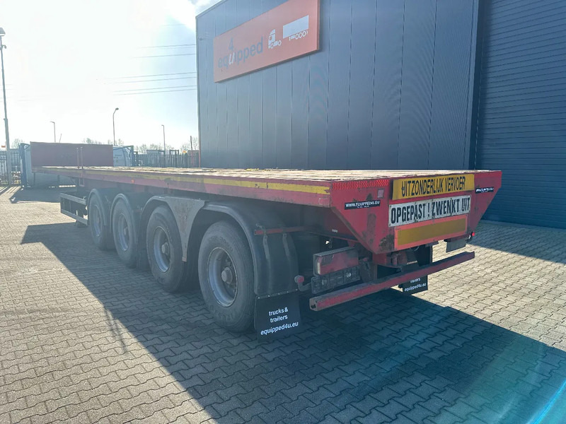 MOL 62 tons Ballast trailer, 4 axles, 2 steering axles, Belgium- trailer, 70% tyres - Semirremolque plataforma/ Caja abierta: foto 2 MOL 62 tons Ballast trailer, 4 axles, 2 steering axles, Belgium- trailer, 70% tyres - Semirremolque plataforma/ Caja abierta: foto 2