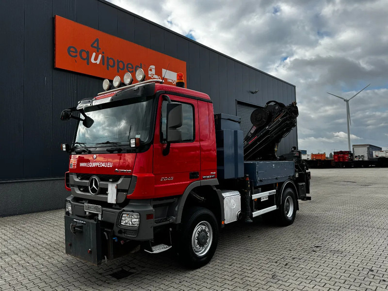 Mercedes-Benz Actros 2046 4x4 / FULL SPRING / HIAB 288 EP 5 HIPRO Crane / EURO-5 - Camión grúa: foto 3 Mercedes-Benz Actros 2046 4x4 / FULL SPRING / HIAB 288 EP 5 HIPRO Crane / EURO-5 - Camión grúa: foto 3
