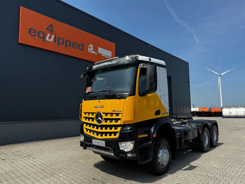 Mercedes-Benz Arocs 3345 6x6, FULL SPRING SUSPENSION, BIG AXLES, 335.239KM, HEAVY DUTY, HYDRAULICS, MOT: 05/2026, EURO 6 - Camión chasis: foto 1 Mercedes-Benz Arocs 3345 6x6, FULL SPRING SUSPENSION, BIG AXLES, 335.239KM, HEAVY DUTY, HYDRAULICS, MOT: 05/2026, EURO 6 - Camión chasis: foto 1