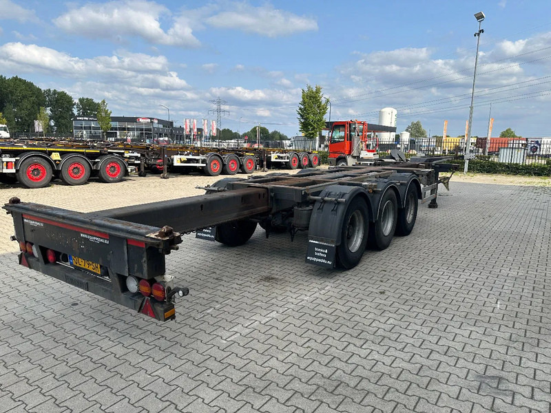 Pacton FLEX XL 45FT HC multi (3x extendable), liftaxle, SAF + DRUM, NL-chassis, APK: 12/2025 - Semirremolque portacontenedore/ Intercambiable: foto 5 Pacton FLEX XL 45FT HC multi (3x extendable), liftaxle, SAF + DRUM, NL-chassis, APK: 12/2025 - Semirremolque portacontenedore/ Intercambiable: foto 5
