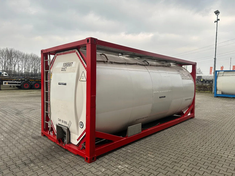 SINGAMAS 20FT ISO, 26.000L/1-COMP/3 BAFFELS/3 manholes, 5Y: 08-2027, L4BN, T11 - Tanque de almacenamiento: foto 4 SINGAMAS 20FT ISO, 26.000L/1-COMP/3 BAFFELS/3 manholes, 5Y: 08-2027, L4BN, T11 - Tanque de almacenamiento: foto 4