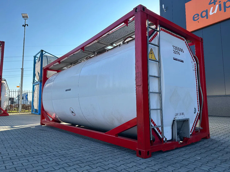 SINGAMAS 20FT ISO, 26.000L/1-COMP/3 BAFFELS/3 manholes, 5Y inspection: 06/2027, L4BN - Tanque de almacenamiento: foto 3 SINGAMAS 20FT ISO, 26.000L/1-COMP/3 BAFFELS/3 manholes, 5Y inspection: 06/2027, L4BN - Tanque de almacenamiento: foto 3