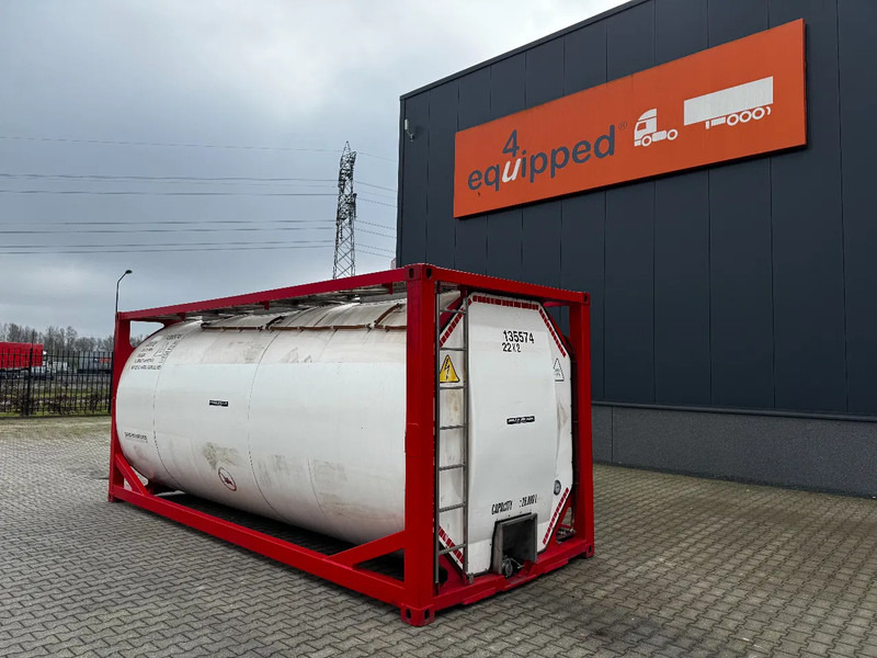 SINGAMAS 20FT ISO, 26.000L/1-COMP/3 BAFFELS/3 manholes, 5Y inspection: 11/2025 - Tanque de almacenamiento: foto 3 SINGAMAS 20FT ISO, 26.000L/1-COMP/3 BAFFELS/3 manholes, 5Y inspection: 11/2025 - Tanque de almacenamiento: foto 3