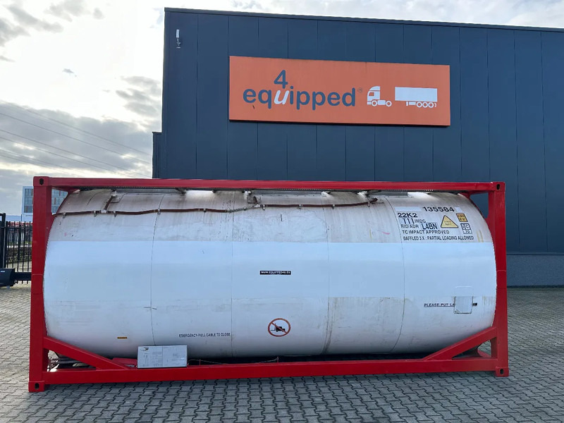 SINGAMAS 20FT ISO, 26.000L/1-COMP/3 BAFFELS/3 manholes, ADR inspectio valid till: 07/2025 - Tanque de almacenamiento: foto 2 SINGAMAS 20FT ISO, 26.000L/1-COMP/3 BAFFELS/3 manholes, ADR inspectio valid till: 07/2025 - Tanque de almacenamiento: foto 2