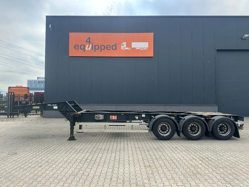 TURBOS HOET Turbo's Hoet 20FT High Cube GOOSENECK ADR CHASSIS / BPW + DISC / ADR (FL, AT, OX) / NL- trailer / APK / 2x available - Semirremolque portacontenedore/ Intercambiable: foto 2 TURBOS HOET Turbo's Hoet 20FT High Cube GOOSENECK ADR CHASSIS / BPW + DISC / ADR (FL, AT, OX) / NL- trailer / APK / 2x available - Semirremolque portacontenedore/ Intercambiable: foto 2