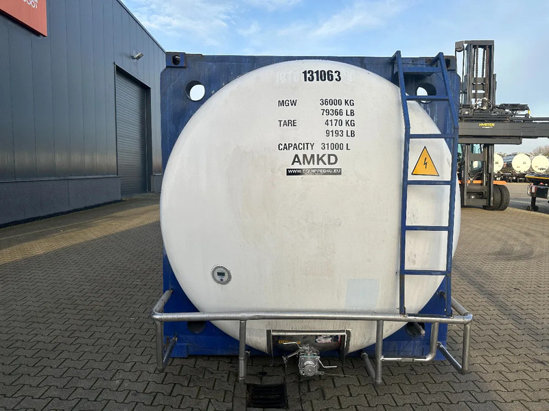 UBH Universal Bulk Handling 20 FT SWAP BODY 31.345L UN Portable T7 valid 5Y test: 04/2028 - Tanque de almacenamiento: foto 2 UBH Universal Bulk Handling 20 FT SWAP BODY 31.345L UN Portable T7 valid 5Y test: 04/2028 - Tanque de almacenamiento: foto 2