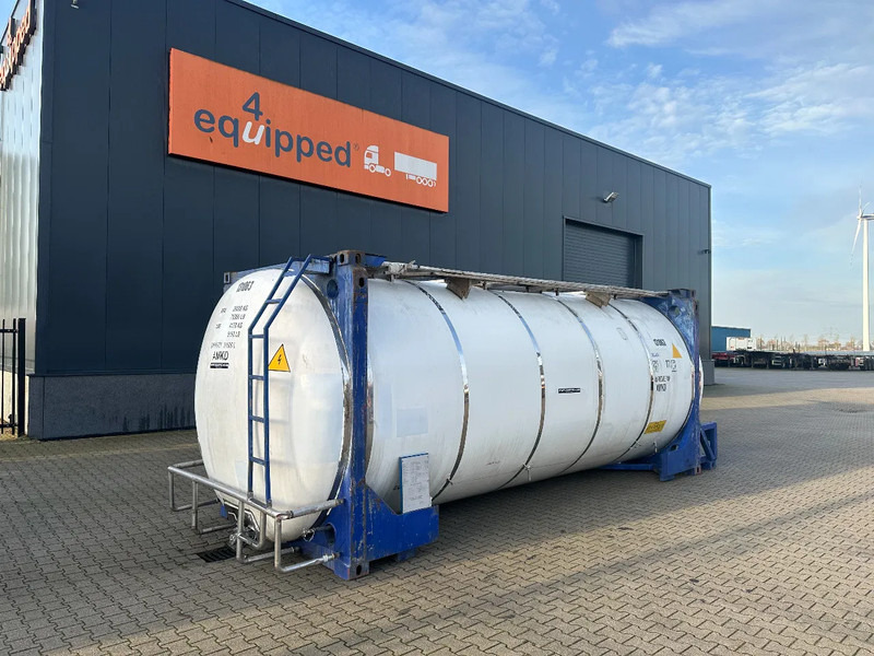 UBH Universal Bulk Handling 20 FT SWAP BODY 31.345L UN Portable T7 valid 5Y test: 04/2028 - Tanque de almacenamiento: foto 1 UBH Universal Bulk Handling 20 FT SWAP BODY 31.345L UN Portable T7 valid 5Y test: 04/2028 - Tanque de almacenamiento: foto 1