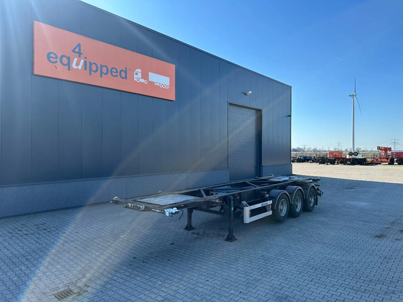 Van Hool 20FT/30FT, ADR (EX/II, EX/III, FL, OX, AT), SAF, drum, liftaxle, NL-Chassis - Semirremolque portacontenedore/ Intercambiable: foto 1 Van Hool 20FT/30FT, ADR (EX/II, EX/III, FL, OX, AT), SAF, drum, liftaxle, NL-Chassis - Semirremolque portacontenedore/ Intercambiable: foto 1