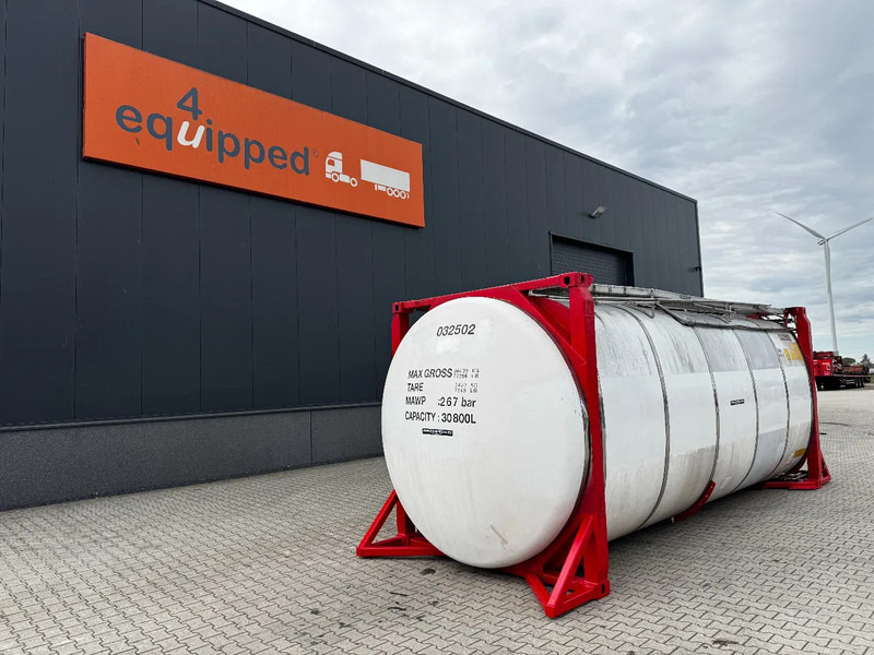 Van Hool 20FT SWAP BODY 30.800L, IMO-4, 5Y/CSC-inspection: 03-2028 - Contenedor cisterna: foto 1 Van Hool 20FT SWAP BODY 30.800L, IMO-4, 5Y/CSC-inspection: 03-2028 - Contenedor cisterna: foto 1