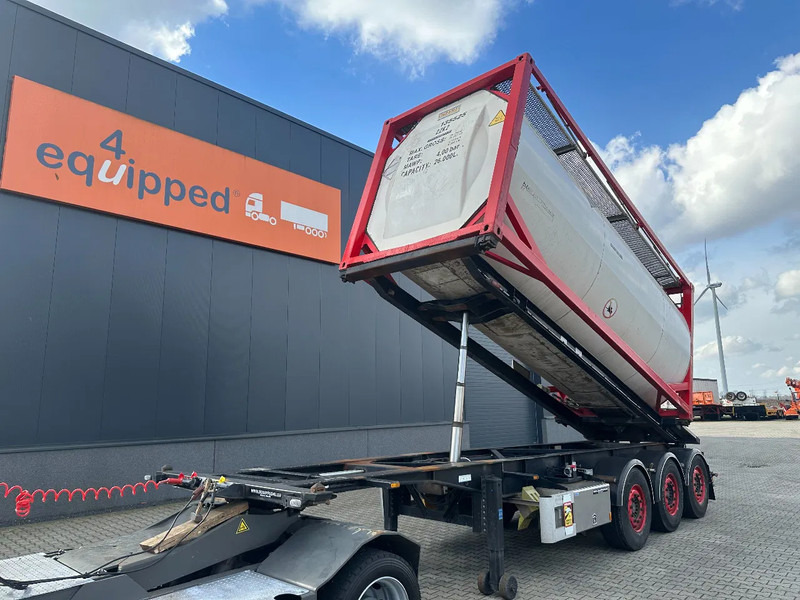 Van Hool 20FT Tipping-chassis, ADR (EX/II, EX/III, FL, AT), SAF, 2 liftaxles, APK/ADR: 06-2025 - Semirremolque portacontenedore/ Intercambiable: foto 1 Van Hool 20FT Tipping-chassis, ADR (EX/II, EX/III, FL, AT), SAF, 2 liftaxles, APK/ADR: 06-2025 - Semirremolque portacontenedore/ Intercambiable: foto 1