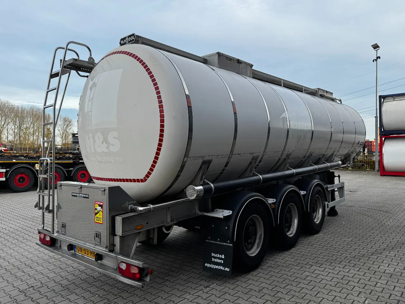 Van Hool LEVENSMIDDEL / RVS Rahmen / Leergewicht: 5.860kg / 29.500L / 1-Kammer+ 1 Schwallwand / Scheibebremse / NL / APK 03-2026 - Semirremolque cisterna: foto 3 Van Hool LEVENSMIDDEL / RVS Rahmen / Leergewicht: 5.860kg / 29.500L / 1-Kammer+ 1 Schwallwand / Scheibebremse / NL / APK 03-2026 - Semirremolque cisterna: foto 3